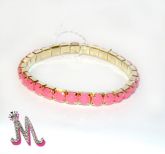 Pulseira Rosa fina