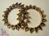 Pulseira spike - dourada