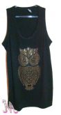Camiseta Coruja - Strass
